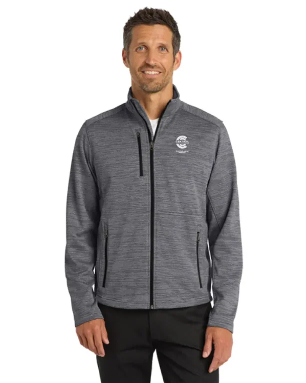 Port Authority® Digi Stripe Fleece Jacket