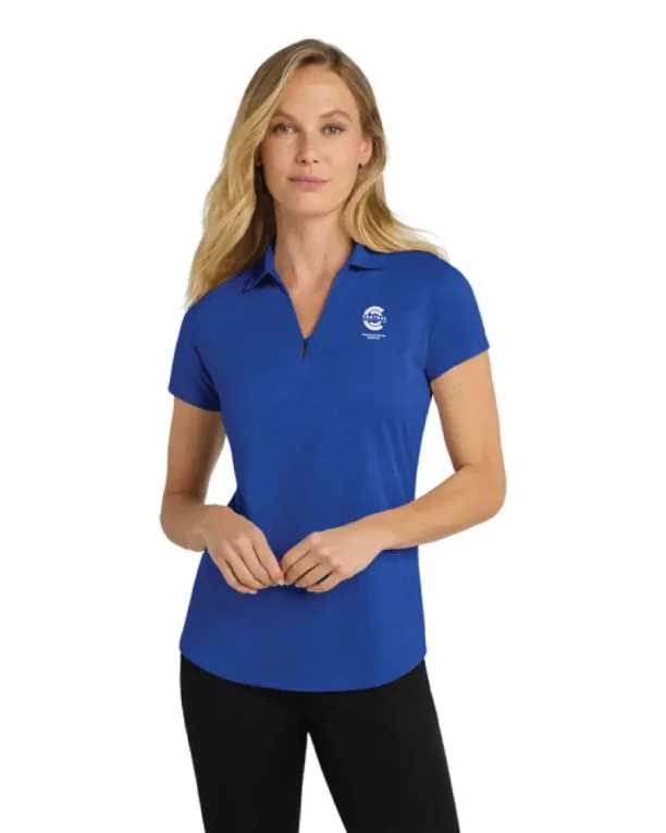 Port Authority® Women's Digi Heather Performance Polo