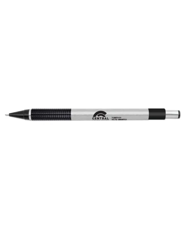 Zebra Stainless Steel Mechanical Pencil With Textured Grip